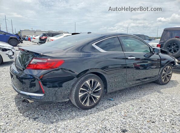 1HGCT1B74HA000532 2017 HONDA ACCORD Black Задня права чверть
