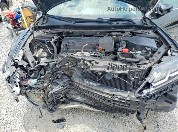 1HGCT1B74HA000532 2017 HONDA ACCORD Black Вид задньої частини салону