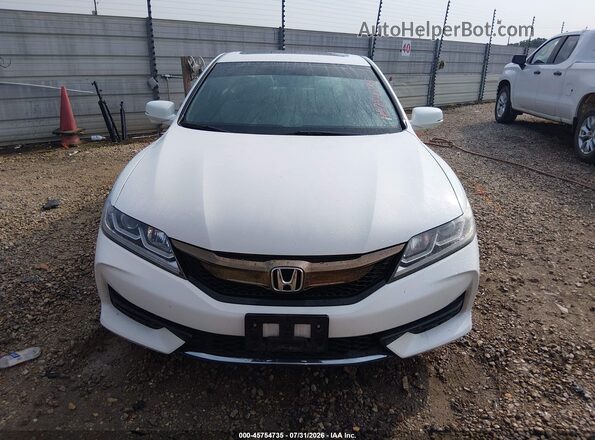1HGCT1B80GA006495 2016 HONDA ACCORD White Instrument cluster view