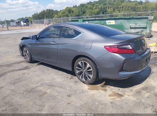 1HGCT1B84HA010101 2017 HONDA ACCORD Серый Задняя левая четверть