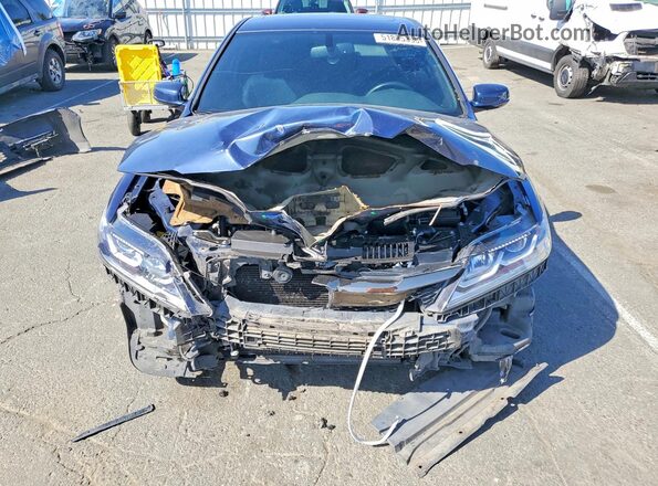 1HGCT1B88GA011430 2016 HONDA ACCORD Blue წინა ხედი