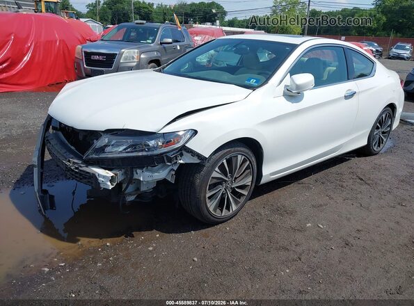 1HGCT1B89GA001280 2016 HONDA ACCORD Белый Передняя левая четверть