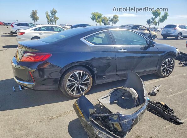 1HGCT1B89HA009932 2017 HONDA ACCORD Black Задня права чверть