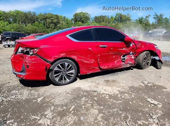 1HGCT1B8XGA000462 2016 HONDA ACCORD Red Հետևի աջ