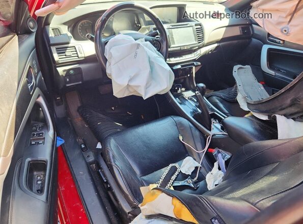 1HGCT1B8XGA000462 2016 HONDA ACCORD Red Առջևի վահանակի տեսք