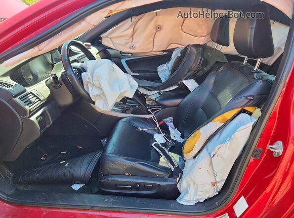 1HGCT1B8XGA000462 2016 HONDA ACCORD Red Սալոնի դիմացի տեսք