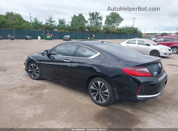 1HGCT1B8XGA000753 2016 HONDA ACCORD Black Trasero izquierdo