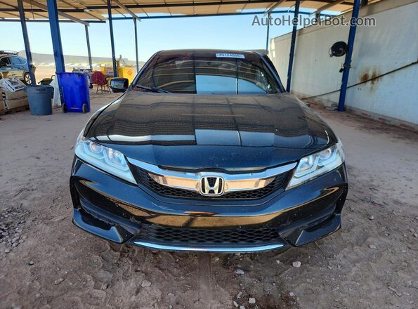 1HGCT1B8XHA000320 2017 HONDA ACCORD Black Вид спереду