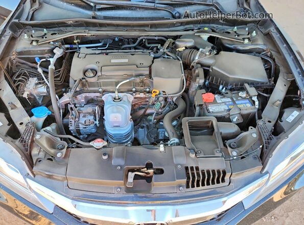 1HGCT1B8XHA000320 2017 HONDA ACCORD Black Вид задньої частини салону