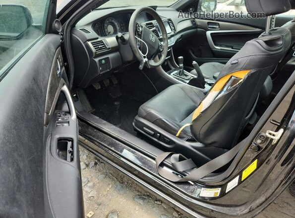 1HGCT2A86GA006153 2016 HONDA ACCORD Black Առջևի վահանակի տեսք