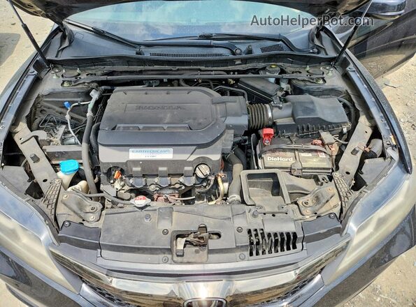 1HGCT2A86GA006153 2016 HONDA ACCORD Black Սալոնի հետևի տեսք