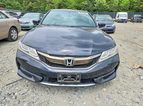 1HGCT2A86GA006153 2016 HONDA ACCORD Black Դիմացի տեսք