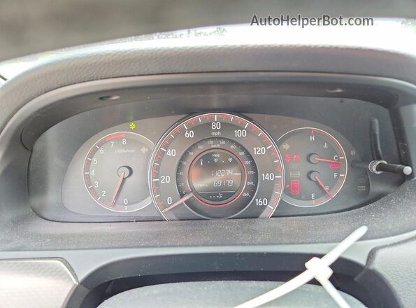 1HGCT2A86GA006153 2016 HONDA ACCORD Black Սարքավորումների վահանակի տեսք