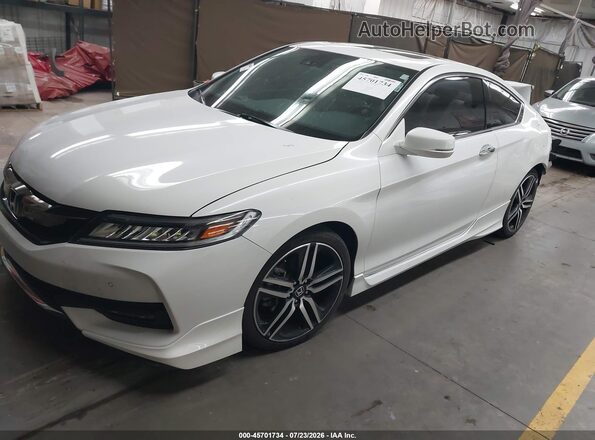 1HGCT2B02GA006322 2016 HONDA ACCORD Белый Передняя левая четверть