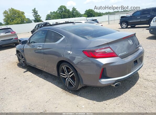 1HGCT2B02HA001784 2017 HONDA ACCORD Gray Հետևի ձախ