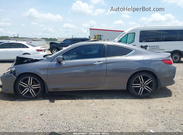 1HGCT2B02HA001784 2017 HONDA ACCORD Gray Սալոնի 360 աստիճան տեսք