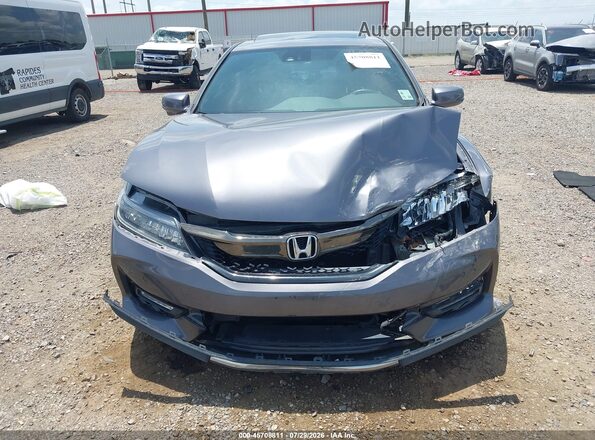 1HGCT2B02HA001784 2017 HONDA ACCORD Gray Սարքավորումների վահանակի տեսք