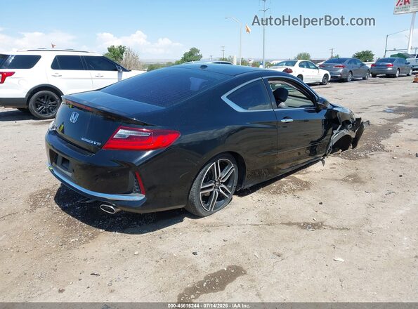 1HGCT2B04HA001592 2017 HONDA ACCORD Black Հետևի աջ