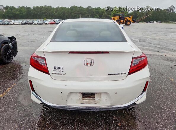 1HGCT2B06GA004685 2016 HONDA ACCORD White Widok z tyłu