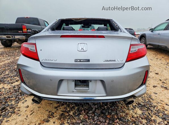 1HGCT2B06GA007926 2016 HONDA ACCORD Silver უკანა ხედი