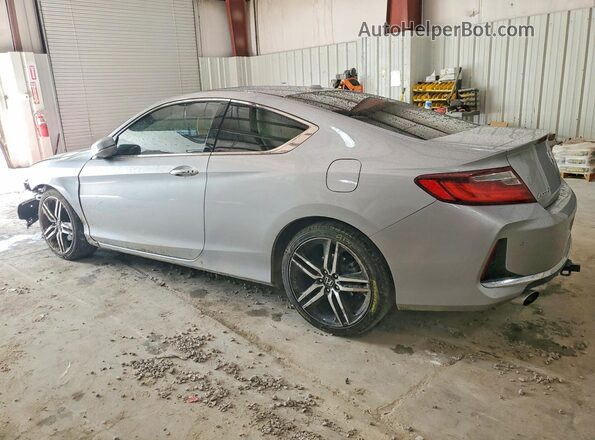 1HGCT2B06HA003814 2017 HONDA ACCORD Серебряный Задняя левая четверть
