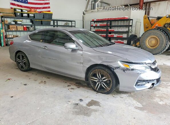 1HGCT2B06HA003814 2017 HONDA ACCORD Серебряный Передняя правая четверть