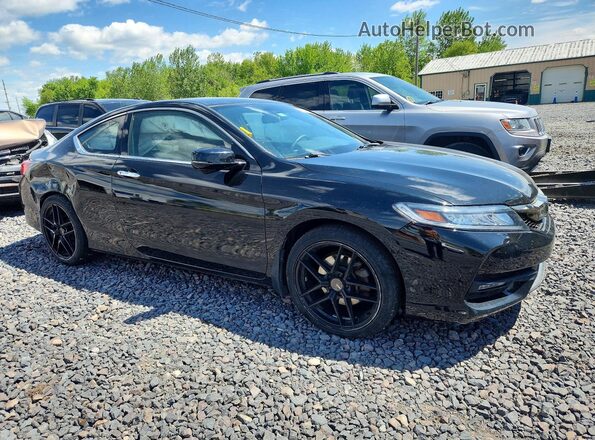 1HGCT2B0XGA002745 2016 HONDA ACCORD Black Przód prawy
