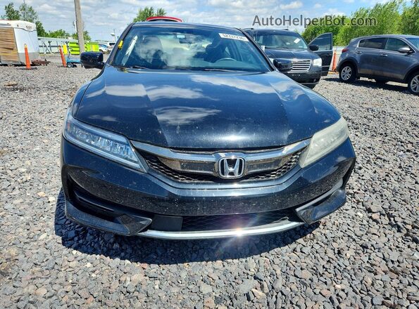 1HGCT2B0XGA002745 2016 HONDA ACCORD Black Widok z przodu