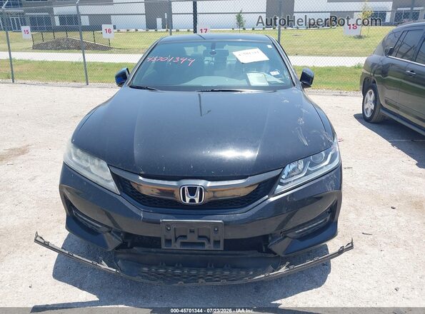 1HGCT2B81GA004888 2016 HONDA ACCORD Black Vista del cuadro de instrumentos