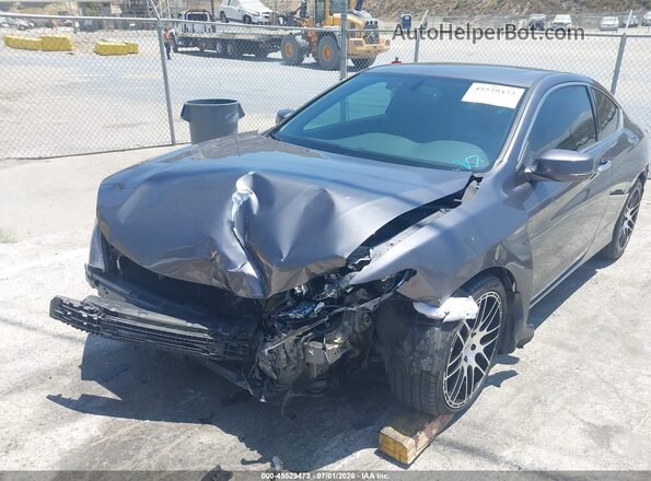 1HGCT2B81GA006771 2016 HONDA ACCORD Gray ხელსაწყოთა პანელის ხედი