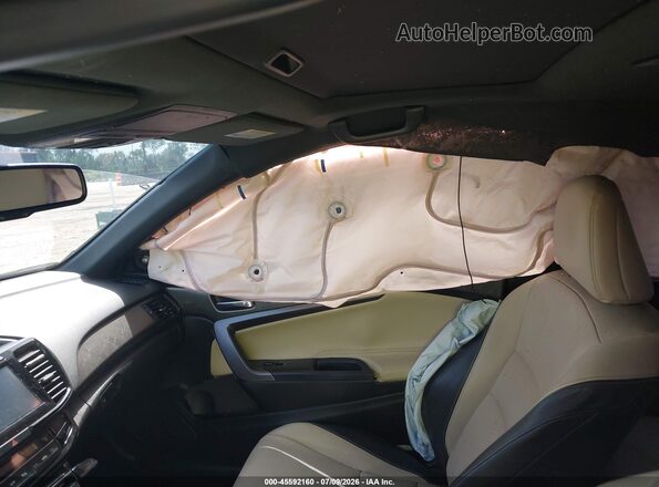 1HGCT2B82HA003329 2017 HONDA ACCORD Белый Вид салона спереди