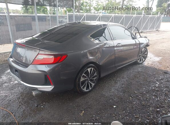 1HGCT2B84HA001212 2017 HONDA ACCORD Серый Задняя правая четверть