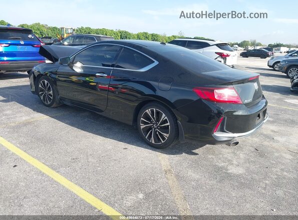 1HGCT2B85GA000567 2016 HONDA ACCORD Black Задня ліва чверть