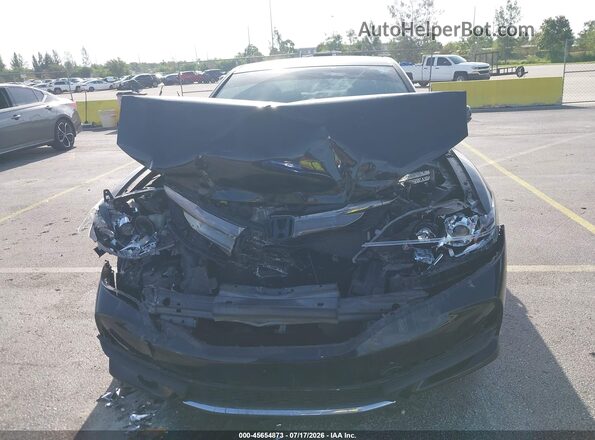 1HGCT2B85GA000567 2016 HONDA ACCORD Black Вид задньої частини салону