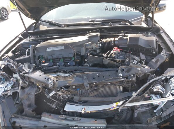 1HGCT2B85GA000567 2016 HONDA ACCORD Black Вид ззаду