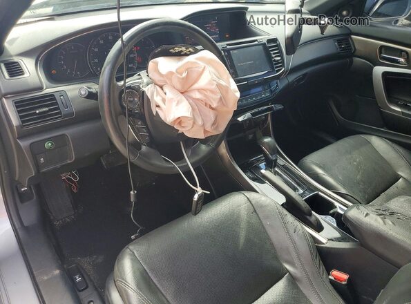 1HGCT2B89HA006731 2017 HONDA ACCORD Silver Առջևի վահանակի տեսք