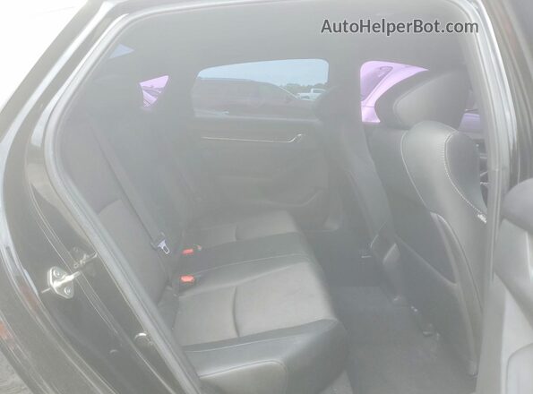 1HGCV1E30KA079210 2019 HONDA ACCORD Black Vista de los asientos traseros
