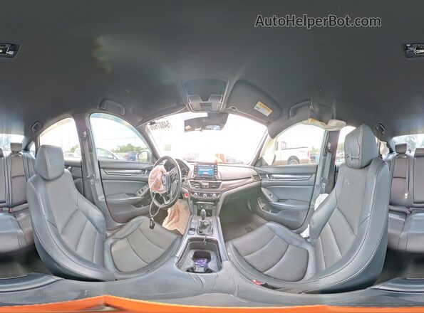 1HGCV1E34JA074252 2018 HONDA ACCORD White Սալոնի 360 աստիճան տեսք