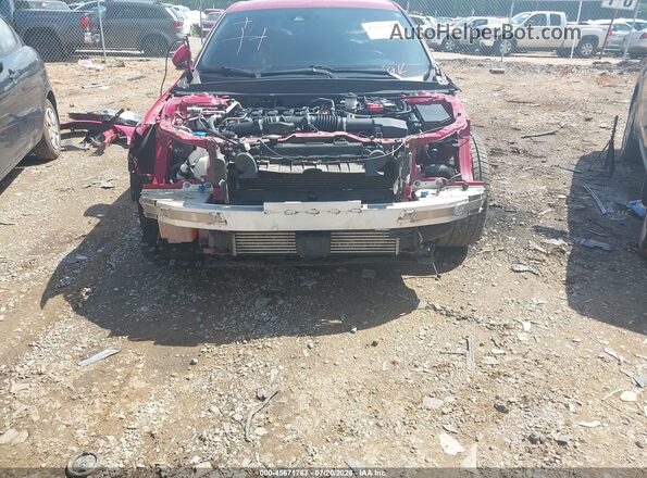 1HGCV1E34KA046050 2019 HONDA ACCORD Red Vista frontal