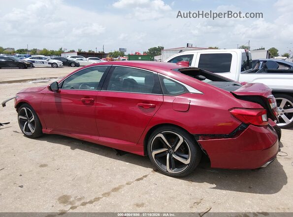 1HGCV1E38KA009762 2019 HONDA ACCORD Красный 