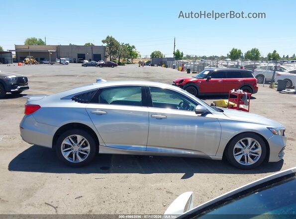 1HGCV1F10JA055176 2018 HONDA ACCORD Серебряный Панорамный вид салона 360°