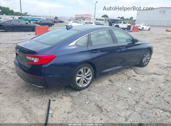 1HGCV1F10JA056537 2018 HONDA ACCORD Blue Rear right