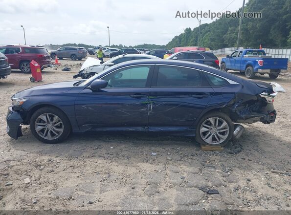 1HGCV1F10JA056537 2018 HONDA ACCORD Blue 360 interior view