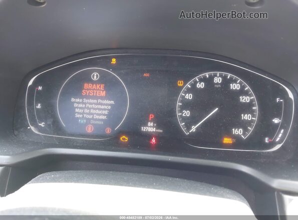 1HGCV1F10JA061057 2018 HONDA ACCORD White უკანა სავარძლების ხედი