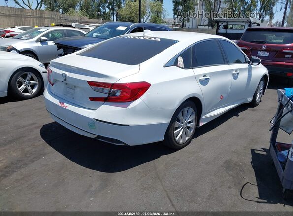 1HGCV1F10JA061057 2018 HONDA ACCORD White უკანა მარჯვენა