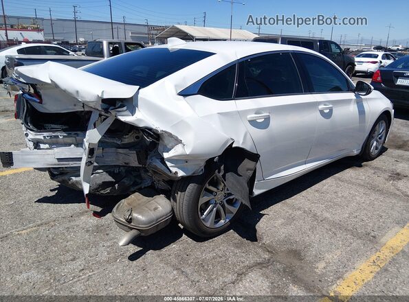 1HGCV1F10JA062886 2018 HONDA ACCORD White Հետևի աջ