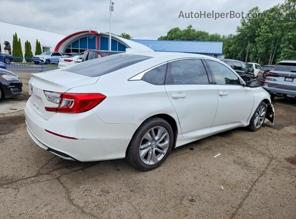 1HGCV1F10JA136890 2018 HONDA ACCORD White Հետևի աջ