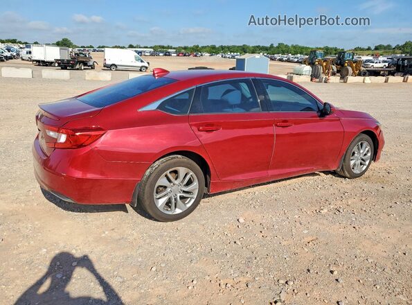 1HGCV1F10JA162860 2018 HONDA ACCORD Red Задня права чверть