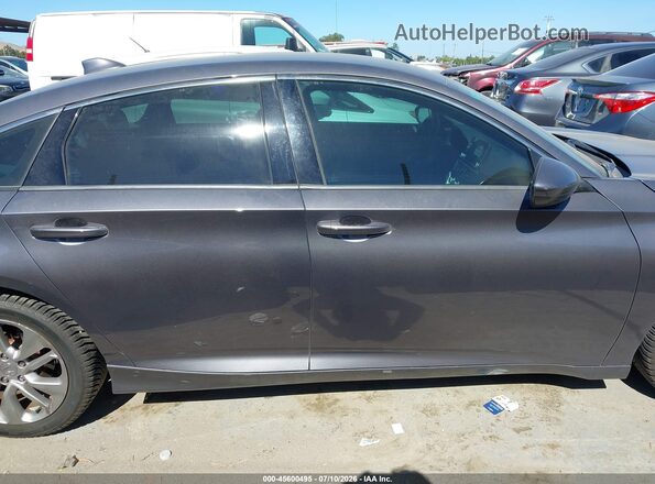 1HGCV1F10KA003175 2019 HONDA ACCORD Gray Սալոնի հետևի տեսք
