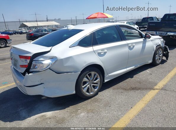 1HGCV1F10KA007565 2019 HONDA ACCORD White Trasero derecho